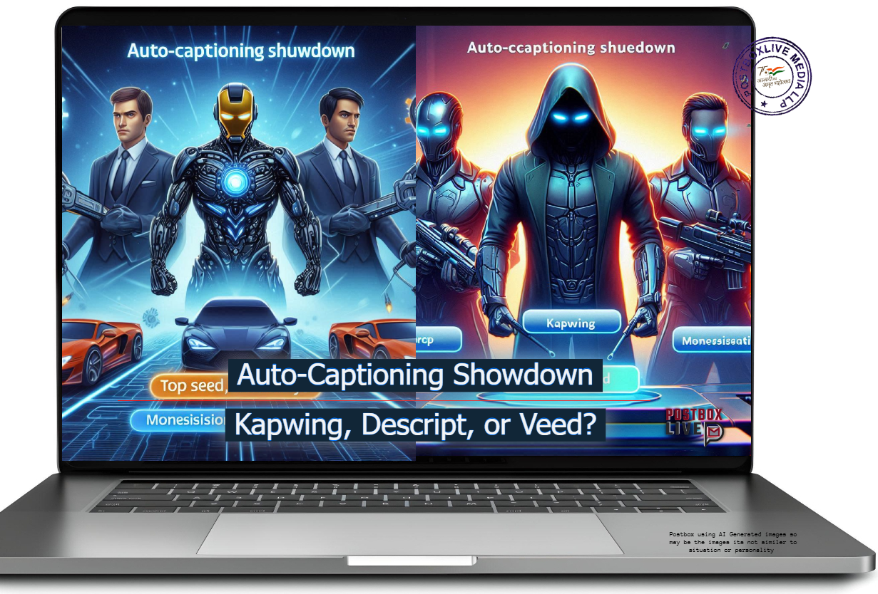 Auto-Captioning Showdown Kapwing, Descript, or Veed?