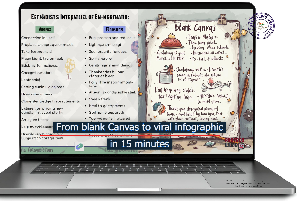 From blank canvas to viral infographic in 15 minutes