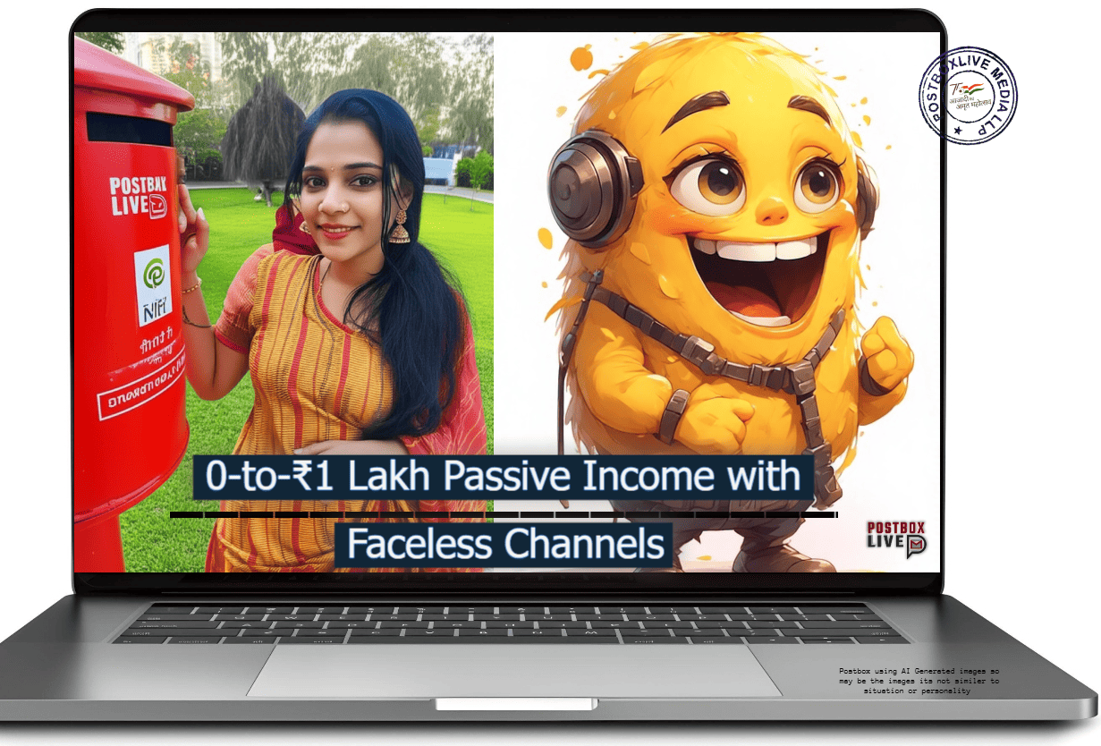 0-to-₹1 Lakh Passive Income with Faceless Channels