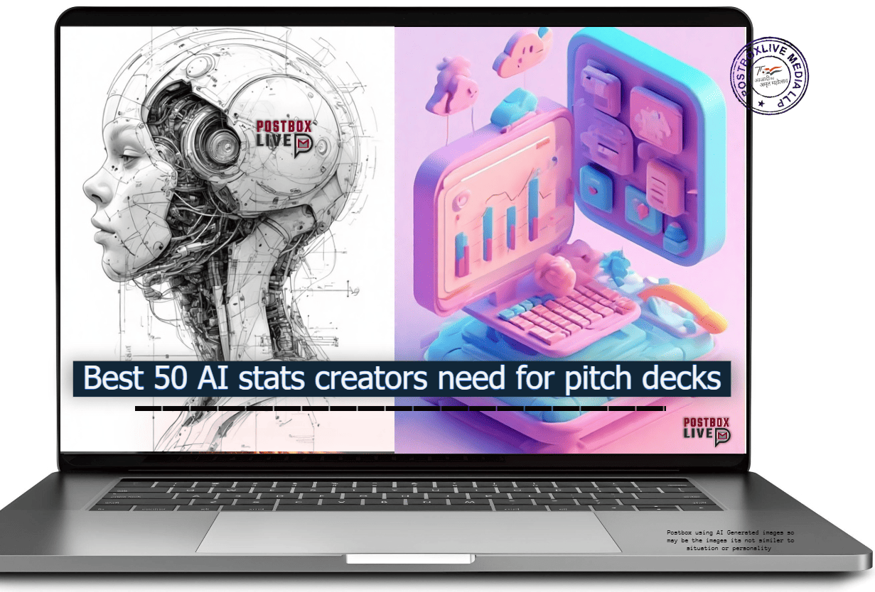 Best 50 AI stats creators need for pitch decks