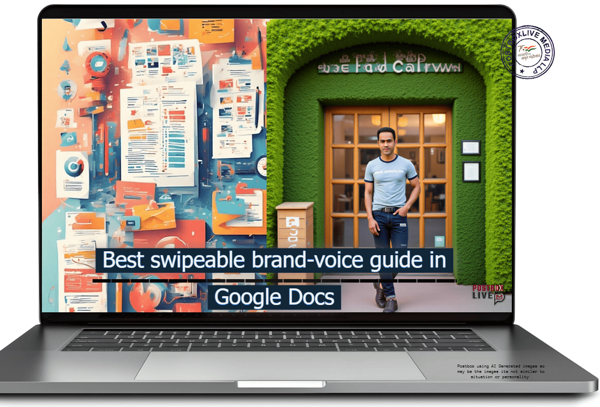 Best swipeable brand-voice guide in Google Docs