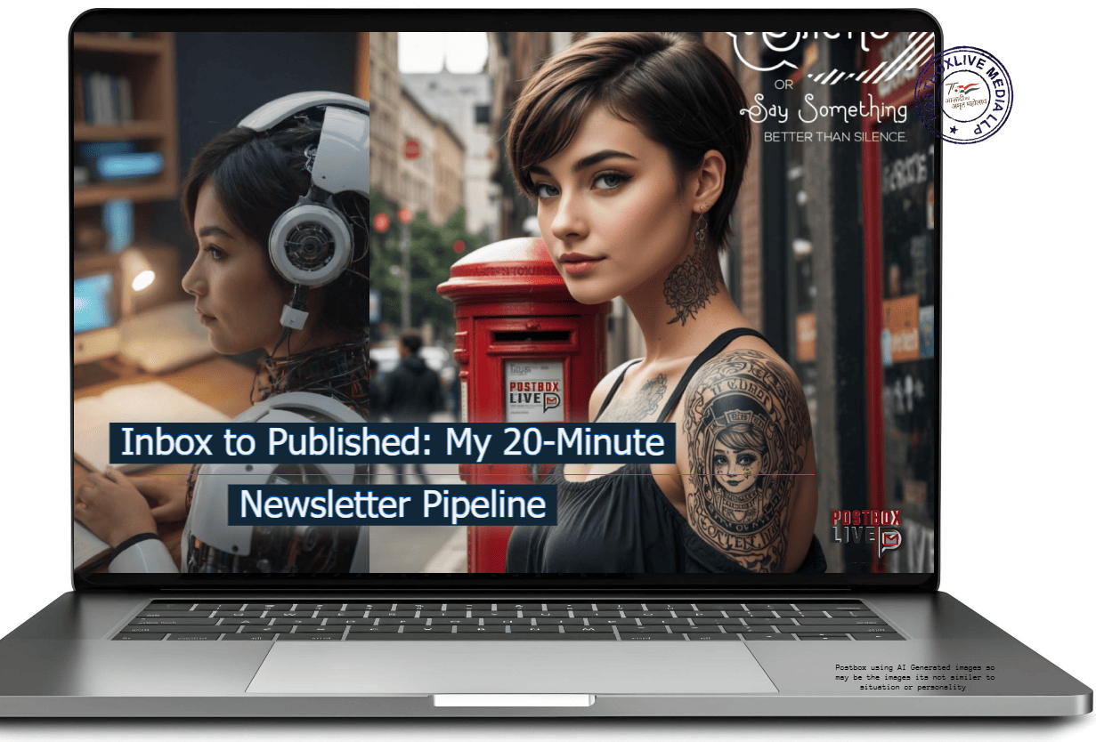Inbox to Published: My 20-Minute Newsletter Pipeline