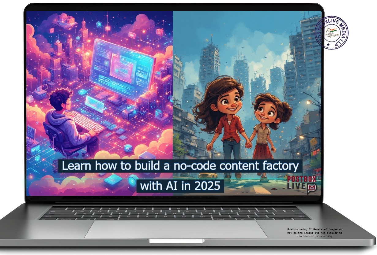 Learn how to build a no-code content factory with AI in 2025