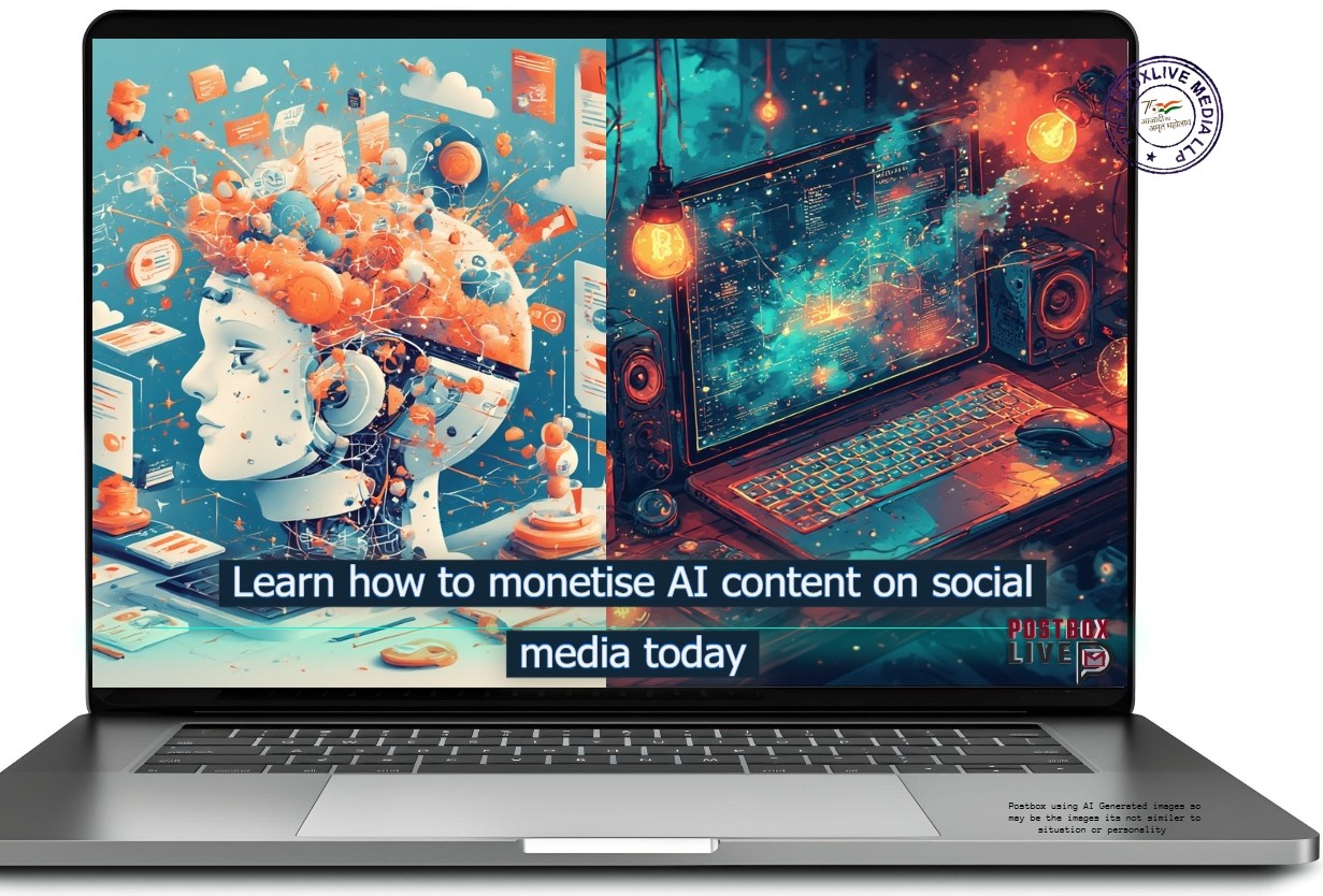 Learn how to monetise AI content on social media today